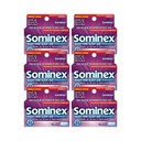 Sominex 야간 수면 보조 모자, 최대 힘, 16 ea (6의 포장)