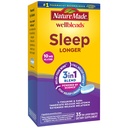 성격은 Wellblends 잠 더 긴, Melatonin 10mg, L theanine 100 mg 및 GABA 100mg, 잠 보충교재, 35 세 배 층 정제를 만들었습니다