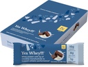 Fx Yes Whey Bar - 15g 크레아틴과 함께 근육, 에너지 및 피크 성능 - 1g Sugar + 4g Net Carbs - Soy-Free Chocolate Oat Milk Crisp 풍미 Protein Snack (12 Bar)