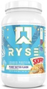 RYSE로드 단백질 분말 - Skippy Peanut Butter - 25g Whey Protein Isolate & Prebiotic Fiber & MCTs와 농축 - 낮은 Carb, 낮은 Sugar, Digestive-Friendly - 27 서빙 / 2 lb Tub