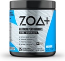 ZOA + Zero Sugar Pre 운동 분말, 와일드 베리 - 전자 레인지, 크레아틴, 베타 알라닌, Ginkgo Biloba, 200mg 카페인과 스포츠에 대한 인증 - 25 서빙