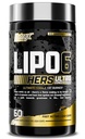 Nutrex Research Lipo-6 Black Hers Ultra Concentrate | 여성용 체중 감량 알약 | 지방 버너, 식욕 억제제, 체중 감량 + 헤어, 피부, 손톱 지원을위한 Metabolism Booster | 60 다이어트 알약