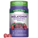 자연의 진실 Melatonin Gummies | 12mg | 혼합 Berry 맛 | Vegan, Non-GMO & 글루텐 무료 보충