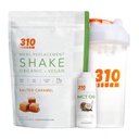 Vegan 유기 식물 단백질 분말 및 식사 교체 Shake Shaker 컵과 2 Oz MCT 오일 - 310 영양 - 글루텐, 낙농 및 콩 무료 - 설탕 0g | Keto 및 Paleo Friendly (Salted Caramel)