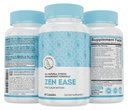레거시 웰빙 Zen Ease Calm Mind 보충교재 - 자연적인 Vegan 공식 - 5-HTP, Ashwagandha, St. John's Wort, L-Theanine, 마그네슘, B 비타민 - 평화의 좋은 느낌을 승진시키는 캡슐