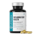 LES Labs Inflammatory Health - 관절 지원, 근육 기능 및 휴식, 이동성 - 심황, Boswellia, Quercetin, Ginger & CoQ10 - 비 GMO 보충 - 60 캡슐