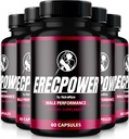 (5 팩) 남자를 위한 ErecPower, 공식적인 ErecPower 알약, 연료 에너지에 자연적인 남성 보충교재 및 지원 전반적인 건강, 성과, 검토 (300의 캡슐)를 위한 정확한 힘