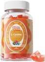 L-Lysine Gummies 1000mg - 어린이와 성인을위한 L-Lysine 보조 식품 - 여성을위한 입술 및 냉 Sore * 지원 - 비타민 B12와 Chewable Lysine Gummies - Vegan, Non GMO, 글루텐 - 무료, 60 조사