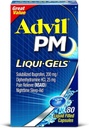 Advil PM Ibuprofen 200 mg Liqui-Gels 80 ea (포장 4)