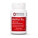 생명 균형 메틸 B12 1,000mcg를 위한 PROTOCOL - Homocysteine 대사를 위한 비타민 B12 - 지원 뇌 건강 & 건강 신경 체계 - Kosher, Halal & Vegan - 100 Lozenges