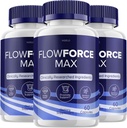 (3 팩) FlowForce Max Supplement Advanced Energy, 남성용 보충, Flow Force Max Supplements Flowforce Max for Men Health Supplement, FlowForce Max 리뷰 (180 캡슐)