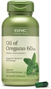 Oregano 60mg 보충교재의 GNC 초본 플러스 기름, 채식주의자, 지원 일반적인 웰빙, 100개의 서빙