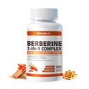 ElevateLife Berberine 보충 - , 120 캡슐 - Berberine HCI - Berberine Plus - Plus Pure True Ceylon Cinnamon, Berberine HCI 뿌리 보충제 알약