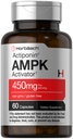 Horbäach AMPK 대사 활성제 450 mg | 60 캡슐 | 비 GMO, 글루텐 프리