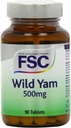 FSC 500mg 야생 Yam - 90 정제 팩