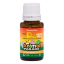 NaturesPlus 동물 Parade 액체 비타민 D3 어린이 용 드롭 - 400 IU, 10 mL - 오렌지 맛 - 뼈 건강 및 면역 시스템 지원 보충 - 글루텐 무료, 채식 - 365 서빙