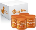 Zesty Paws Allergy Immune Supplement for Dogs Lamb- with Omega 3 Wild Alaskan Salmon Fish Oil & EpiCor + Digestive Prebiotics & Probiotics - Anti Itch & Skin Hot Spots - 90 카운트, 4 팩
