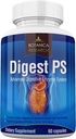 Digest PS : 고급 다이제스트 멀티 효소 지원 보충 - 매일 필수 소화 시스템 정리 : Bromelain, Lipase, Amylase, Lactase, Protease, Pectinase, Peptidase 채식 캡슐 알약