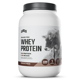 수준 잔디 페더럴 익스프레스 호이 단백질 분말, 인공 없음, 단백질의 24G, 초콜렛 Mocha, 2LB