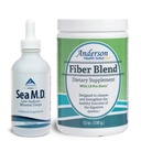 궁극적인 건강 부스트 번들 (Trace Minerals Drops & Fiber Blend)