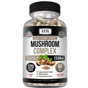 Kaya Naturals Premium Mushroom Complex Potent - 버섯 보충 - 버섯 복합 캡슐 1995mg / 서빙 - Aids Mental Clarity 지원 면역 체계, 웰빙 및 활력 - 120 개