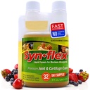 Synflex Liquid Glucosamine Original Formula - Chondroitin, Vitamins, Minerals - 남성 및 여성을위한 음료 보충, 지원 관절 및 연골 건강 - Berry 풍미, 32 일 공급