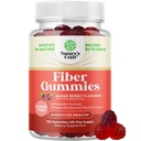 성인을 위한 섬유 Gummies - Gut & Digestive 건강을 위한 Prebiotic 지원을 가진 Chicory 뿌리 보충교재 - Stomach 규칙 & Immune 원조를 위한 수용성 Digestion 캡슐 - 설탕 자유로운 & Vegan - 120 조사