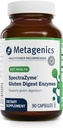 Metagenics SpectraZyme 글루텐 소화 효소 - 소화 효소 - 소화 밀, 보리 및 Rye 곡물 * 도움 - Gut 건강 보충교재 * - 비 GMO, 글루텐 - 무료 & 채식주의자