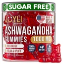 Ashwagandha Gummies for Women & Men - Ashwagandha 뿌리 추출물 비타민 C 아연을 가진 자연적인 Calm Gummies - 수면 스트레스 균형을위한 Ashwagandha 초본 보충 - 60 Vegan Sugar Free Chews