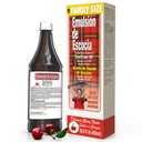 Emulsión de Escocia with Cod Liver Oil – 체리 맛 – 비타민 A, D, E & B1 Immune and Liver Support – 아이를 위한 액체 보충 – 15.3 Fl Oz | 1-Pack