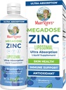 MaryRuth Organics Nutritional Supplement | 비타민 E가있는 Liposomal 액체 아연 보충 | 전반적인 건강 및 피부 관리 | Blueberry | Vegan, Non-GMO, 글루텐 무료, 설탕 추가 | 15.22 Fl Oz