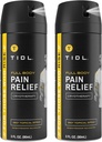 TIDL Cryotherapy 진통 살포, 3 Oz (포장의 2) 표적 목 통증, 유기, 식물 기초를 두는 Menthol를 가진 합동 & 근육 진통, 관절염, 뒤 & 무릎 고통을 위한 즉시 냉각