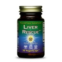 HealthForce SuperFoods Liver Rescue - Natural Liver Cleanse - 밀크 이틀 & 다 델리 루트 - 글루텐 프리 & 비건 - 30 캡슐