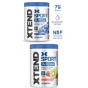 산화 Xtend Hydrasport BCAA 분말, 분지된 사슬 아미노산, BCAAs, 영 설탕 전해질 음료 분말 + Hydration, 파란 라즈베리 & 딸기 키위, 30의 서빙 쌍둥이 팩