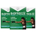 Biofreeze 통증 완화 패치, 관절염 통증 완화, 무릎 및 허리 통증 완화 패치, 근육 완화, 목 통증 완화, FSA Eligible, 3 팩 (5 Biofreeze Menthol 패치)
