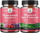 Dong Quai Vitex Chaste Berry & Black Cohosh & Extra Strength를 가진 뜨거운 섬광을 위한 폐경 보충교재의 뭉치는 여자 500mg를 위한 Palmetto를 보았습니다 - Maca 뿌리 & Biotin를 가진 DHT 차단제 탈모 보충교재