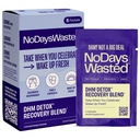 NO Days Wasted DHM Detox 5 휴대용 서빙 - DHM (Dihydromyricetin Supplement) 및 비타민의 최적화 된 혼합을 통해 더 나은 다음 날과 회복을위한 저녁 식사