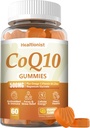 1 팩 500MG Coq10 Gummies - 3X 더 나은 흡수, 플러스 Omega-3, 마그네슘, 비타민 B3 & 아연 - Coenzyme Q10는 심장 건강, 세포 에너지 & 산화 방지제, 채식주의자, 60 조사를 위한 보충합니다