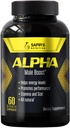 남자를위한 알파 확대 알약 - 60 일 남성 강화 보충에서 2 증가 - Horny Goat Weed Muscle Builder - 남성을위한 테스토스테론 부스터 - 에너지, 힘, 체력, 내구시간, 성능