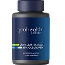 ProHealth 올리브 리프 추출물 (15% Oleuropein) (500 mg, 60 Veggie 캡슐)
