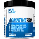 Evlution Agmatine 황산염 산화아연 분말 영양 고강도 Agmatine 황산염 분말 높은 강인성 펌프 근육 성장 회복과 성과를 위한 산화아연 보충교재 - Unflavored