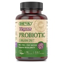 DEVA Vegan Probiotic 보충교재 - 소화 건강을 위한 전, 직업 및 Postbiotics, 5억 CFU, Soil 기초, Spore 형성, 낙농장 자유로운, FOS Prebiotics, 여자와 남자를 위한, Vegan 캡슐, 90 조사