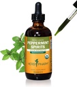 허브 Pharm 인증 유기 Peppermint 정신 액체 추출 소화 지원 혼합 - 4 Ounce (DPEP04)