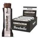 Barebells Protein Bars Cookies & Cream - 12 Count, 20g High Protein Treats - 1g Total Sugars가있는 초콜릿 영양 바 - On-The-Go Breakfast 또는 Post-Workout Snack