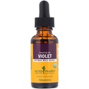 허브 Pharm 인증 유기농 Violet 액체 추출물, 1 Fl oz
