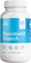 Jo의 내성 전분 분말 - 프리미엄 Maize-Derived Superfood, Banana-Free, Lectin-Free - Energy, Gut Health, Mood 및 Butyrate Production (3LB 공급)에 대한 섬유 보충