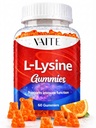 L-Lysine 1000mg Gummies - 지원 피부, 입술, Vegan, 글루텐 무료, 성인 조직 건강 & 면역 체계, Chewable, 아미노산 비타민 보충교재 & 복잡한 보충교재, 비 GMO를 위한 비타민
