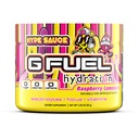 G Fuel Hype Sauce Supreme Hydration, Energy & Focus, Sugar 및 Caffeine Free Supplement with Essential Vitamin & Minerals, Raspberry Lemonade 풍미, 3.3 oz - 30 서빙