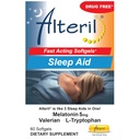 Alteril 자연적인 수면 원조 연약한 젤 60ct