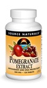 Source Naturals Pomegranate Extract 500mg 전체 과일 Ellagic Acid 산화 방지제 및 추가 섬유 - 120 정제